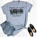 Western Cows Smells Like Money Graphic Tee (Best Seller)