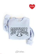 Softball  Plus Graphic Sweatshirt