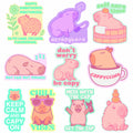 Capybara Stickers