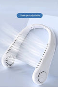 `.Portable Hands Free Bladeless Neck Fan
