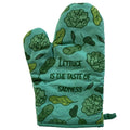 Lettuce Is the Taste of Sadness Oven Mitt Fun Pot Holder