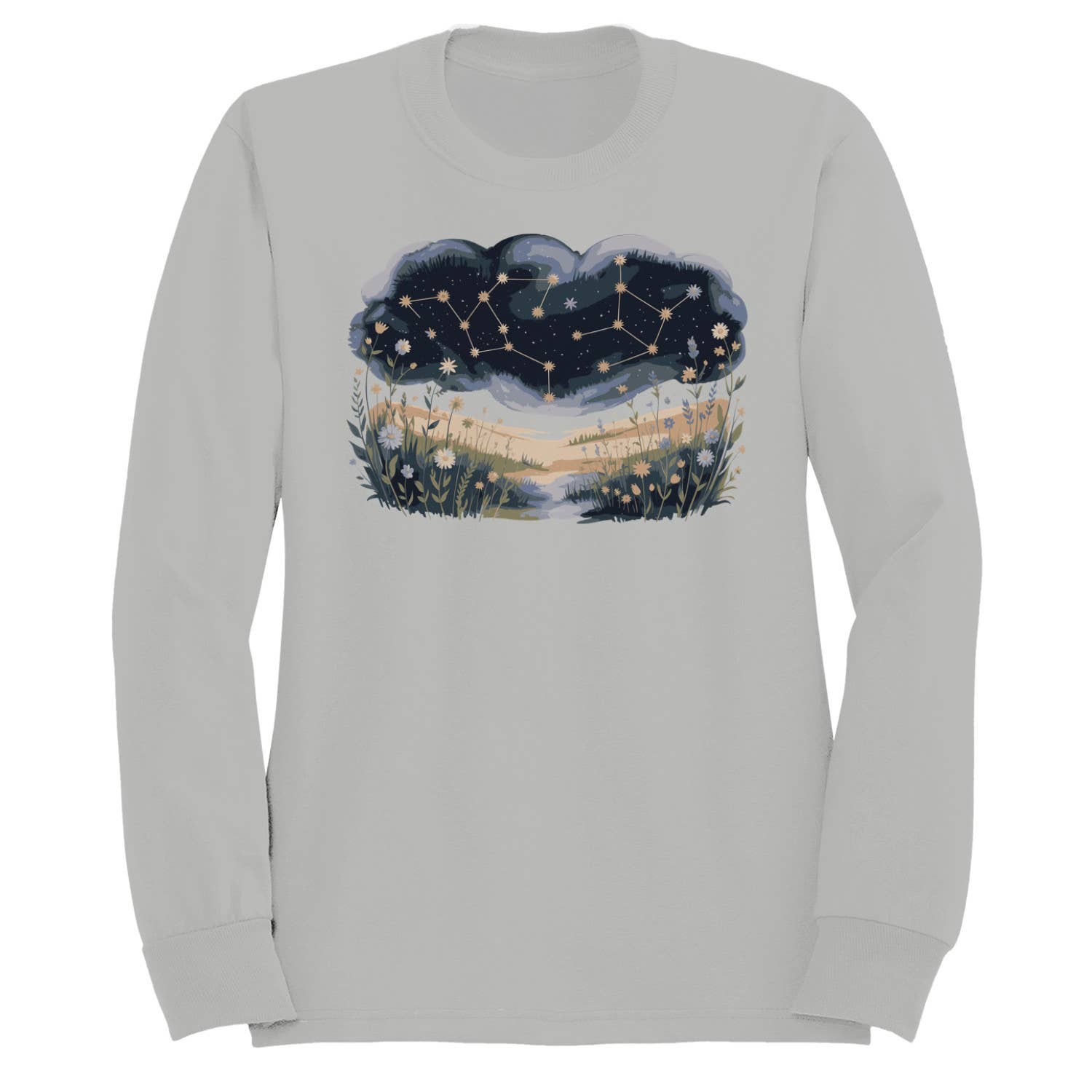 Wildflower Meadow Constellation Women's Sweatshirt