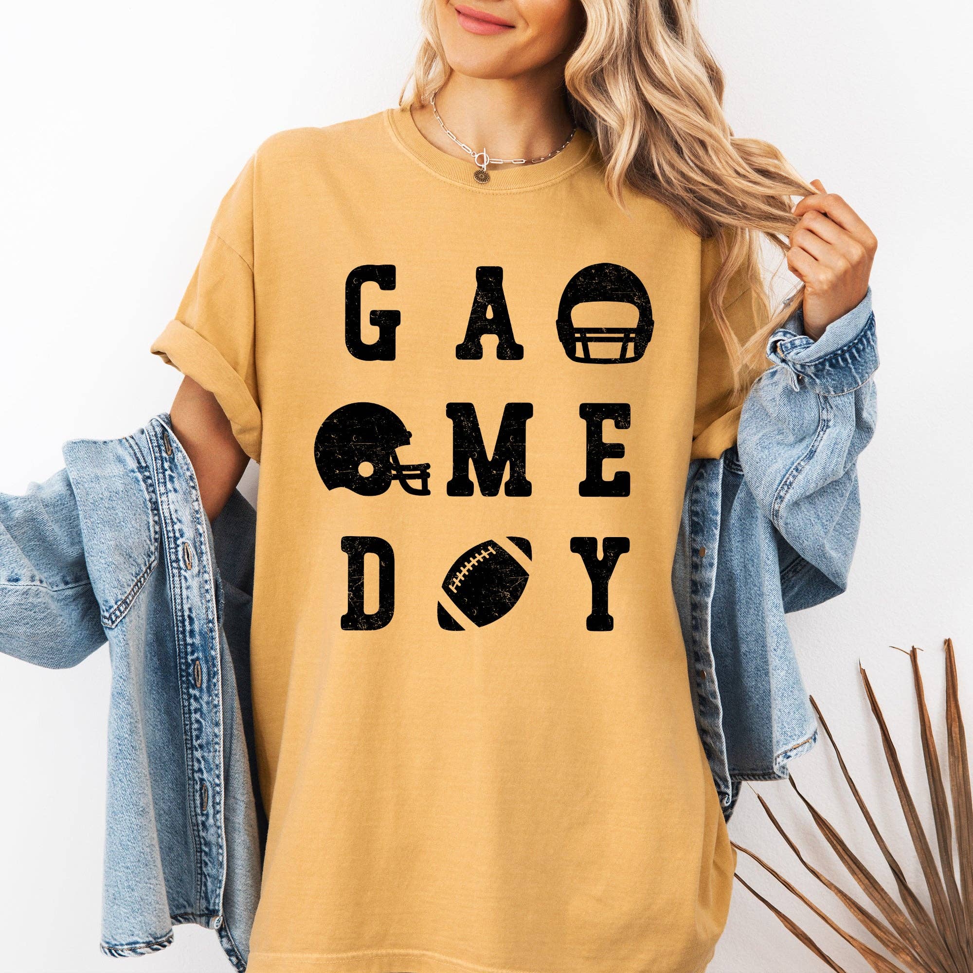 Game Day, Football, Helmet, Sports, Touchdown Tshirt
