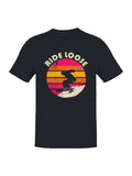 Retro Snowboarder Ride Loose Men's T-Shirt