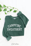 Campfire Sweatshirt Mineral Graphic Sweatshirt