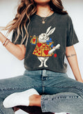 White Rabbit Fictional Book Lover T-Shirt
