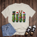 Christmas Pickles with Lights Graphic Tee