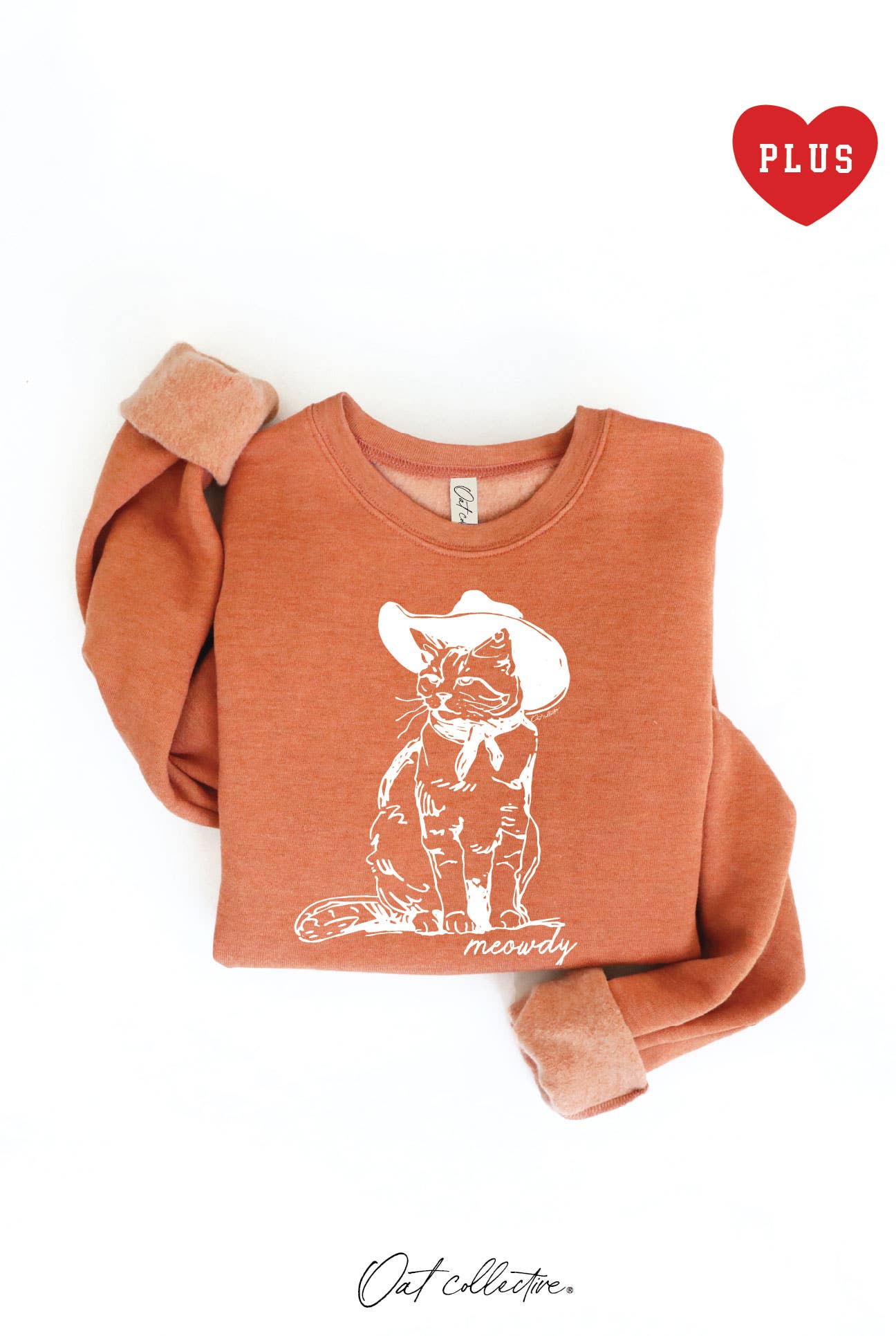 Meowdy Plus Graphic Sweatshirt