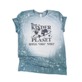 Create A Kinder Planet - Bleached Graphic Tee 🌎✨