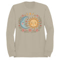 Whimsical Sun and Moon Women's Sweatshirt