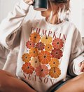 Pumpkin Season Multi Color  - Cream Sweatshirt or Tee