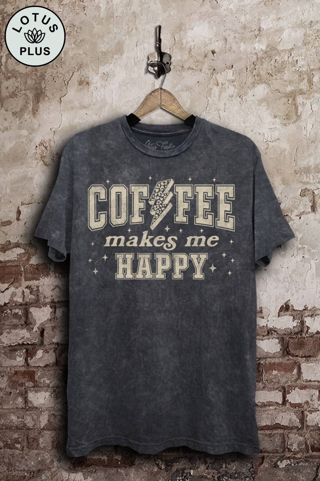 Coffee Makes Me Happy Graphic Top