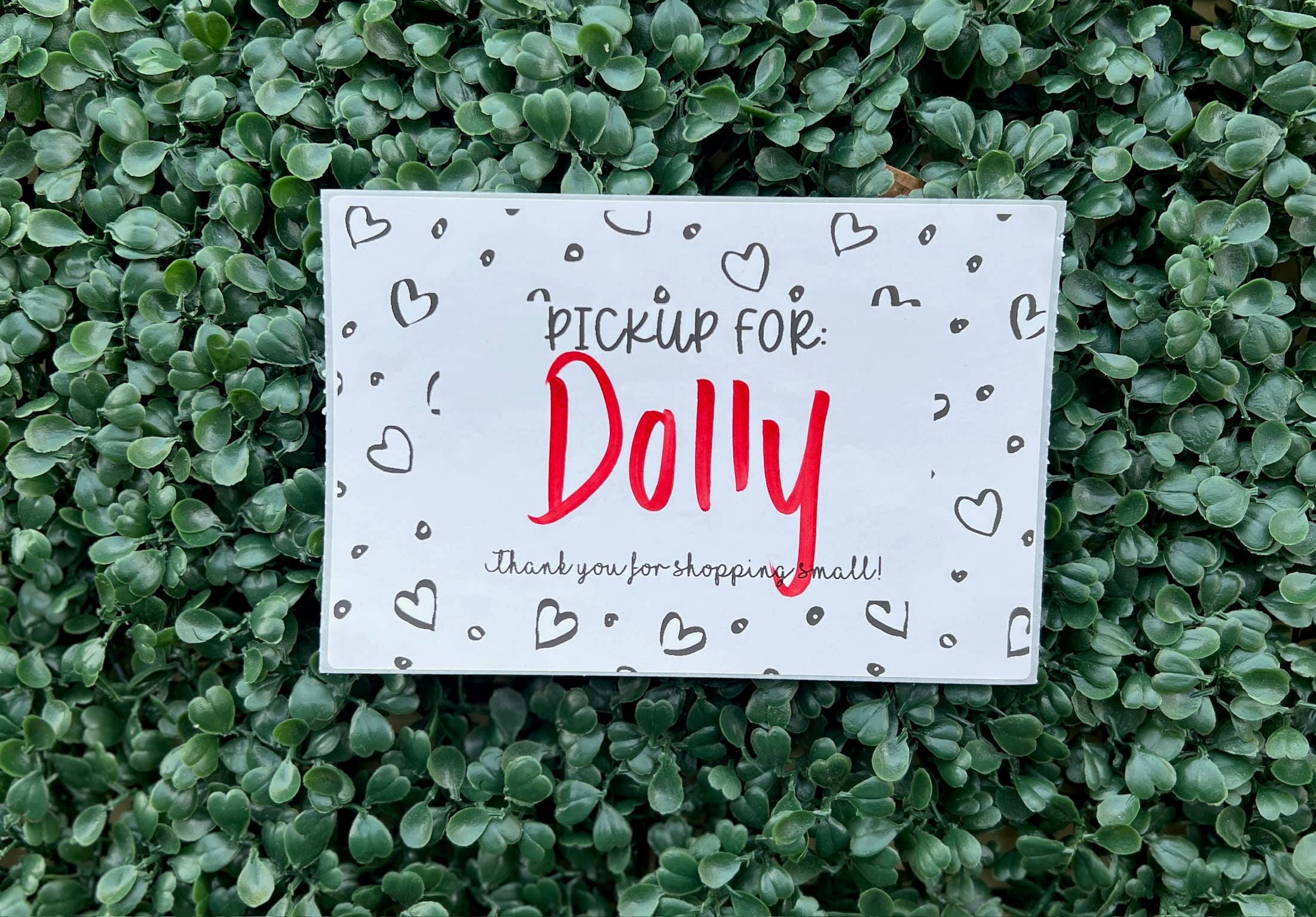 Pickup Stickers: Sketched Hearts and Dots