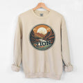 Zion Sand Crewneck Sweatshirt | National Park  | Sizes S-2XL
