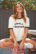 Small Towner Ringer Graphic T-Shirt