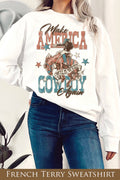 Make America Cowboy Again Graphix Terry Sweatshirts