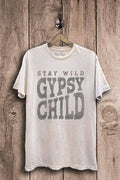 Stay Wild Gypsy Child Graphic Top