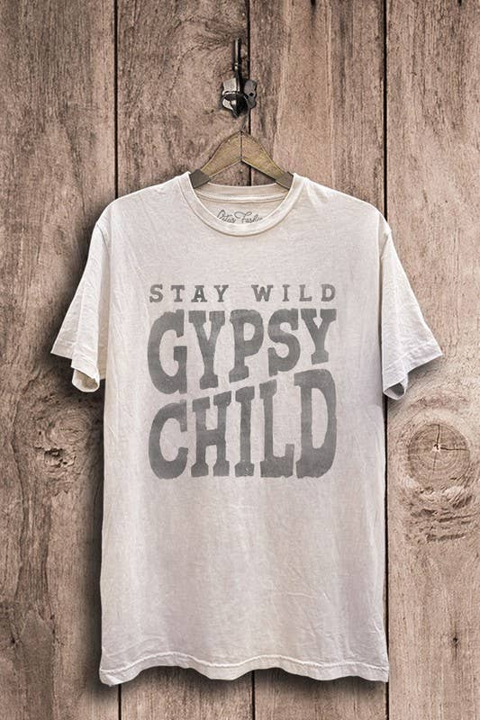 Stay Wild Gypsy Child Graphic Top