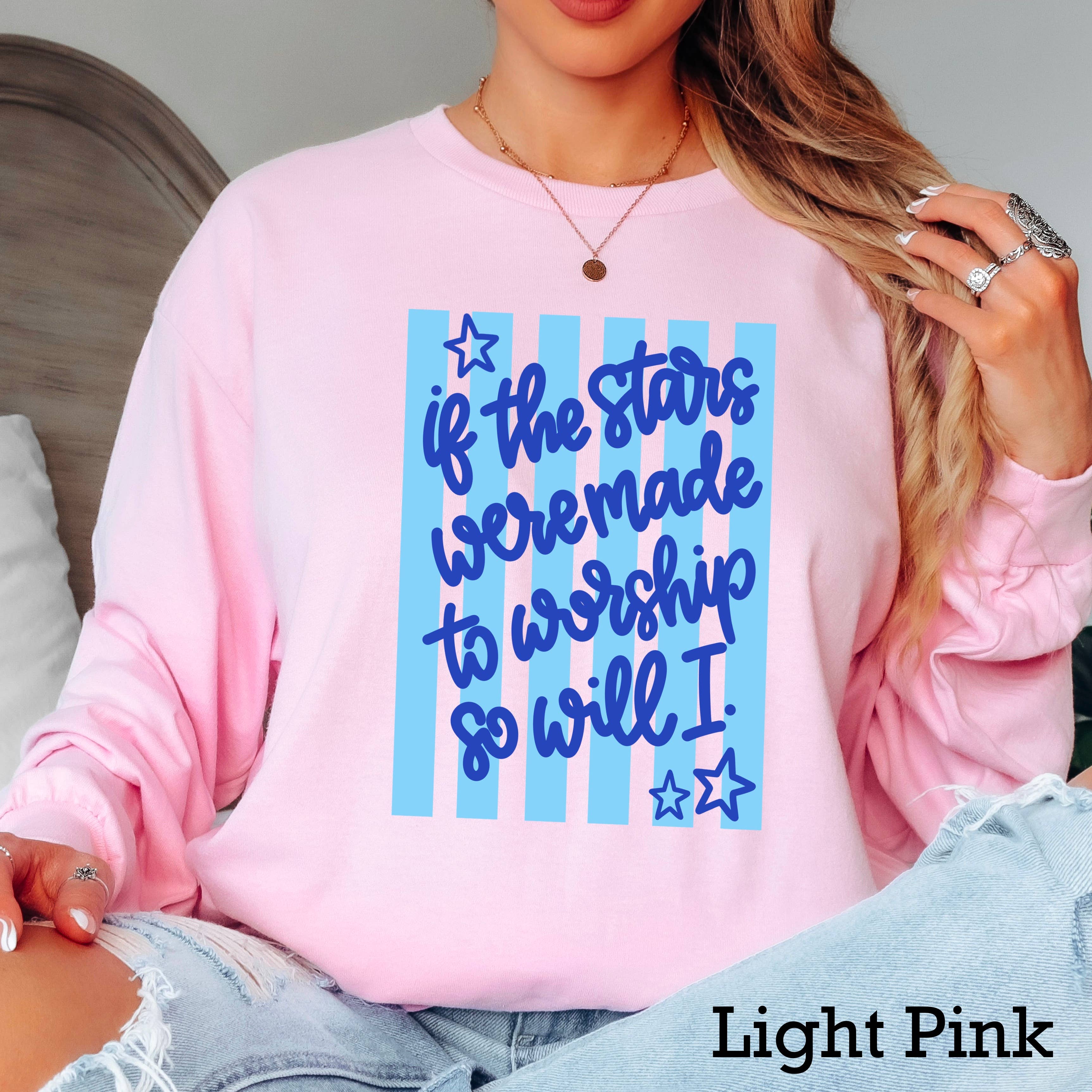 If the Stars Were Made Christian Graphic Shirt | Long Sleeve