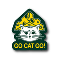 Cheesehead Gary Die-Cut Sticker