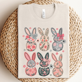 Floral Easter Bunny Graphic Tee