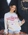 Ou Oklahoma Sooners Shot Off Sand Thrifted Sweatshirt