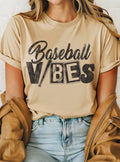 Baseball Vibes Graphic Tshirts