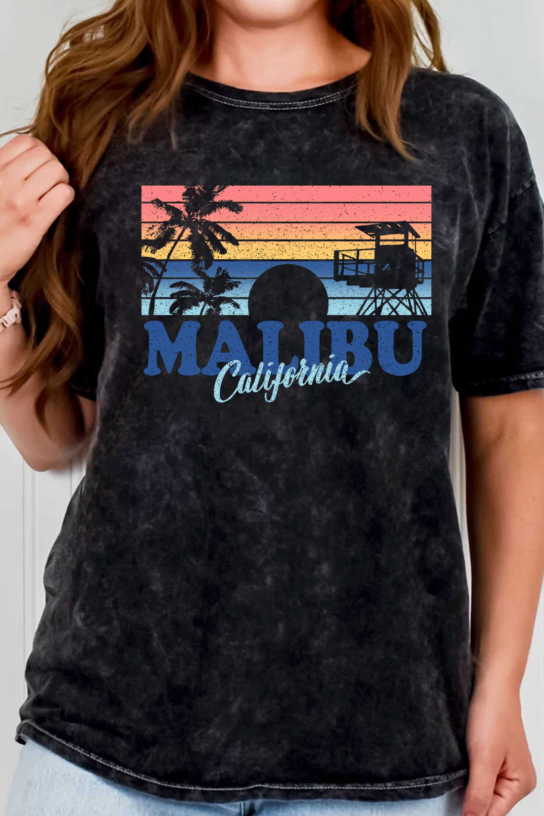 Malibu California Mineral Graphic Tshirts