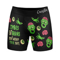 Zombies Eat Brains You're Safe Boxer Briefs