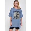 Long Live Cowgirls Vintage Graphic Oversized Tee