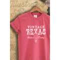 Vintage Texas  Vintage Graphic Plus Tee