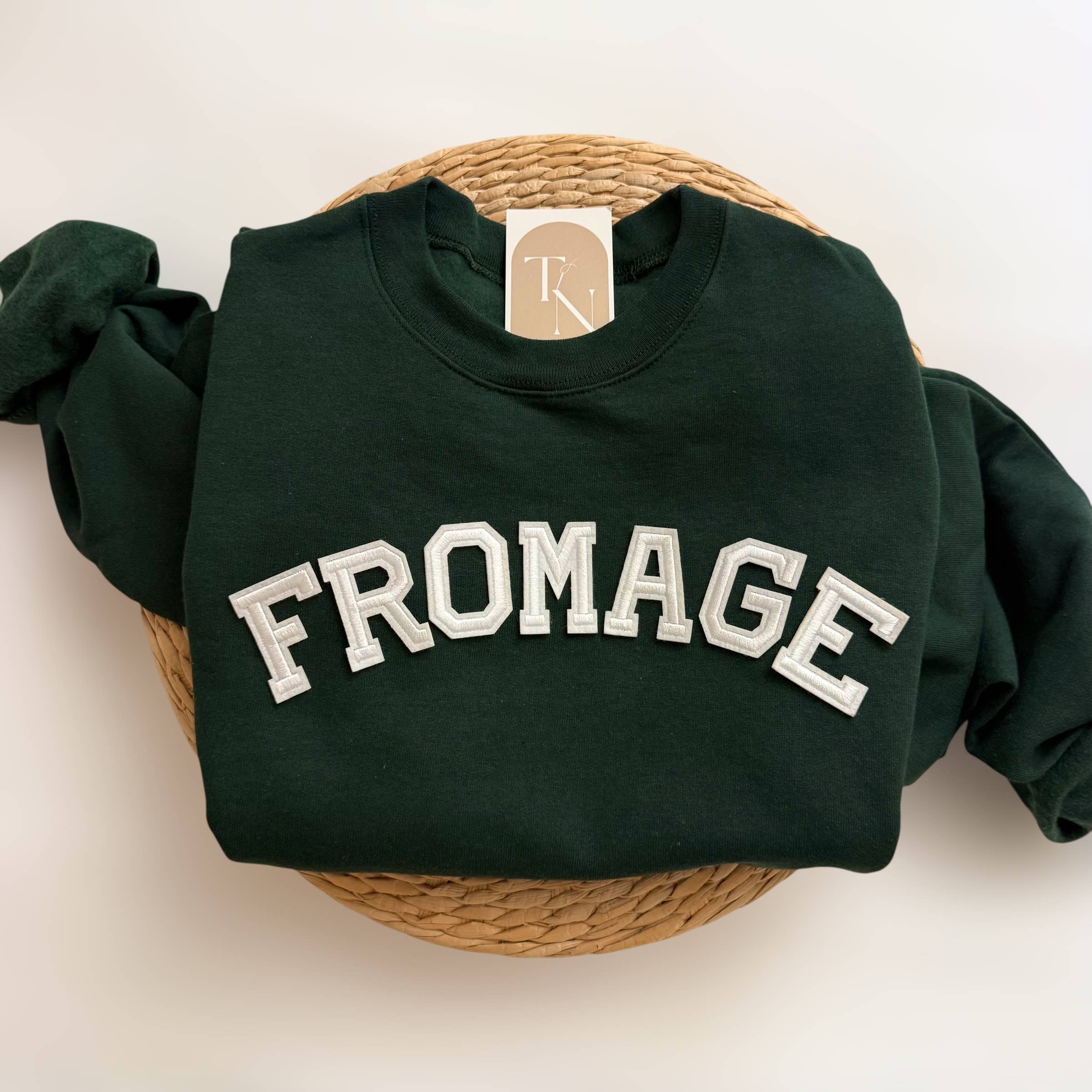 Fromage Sweatshirt, Cheese Merchandise