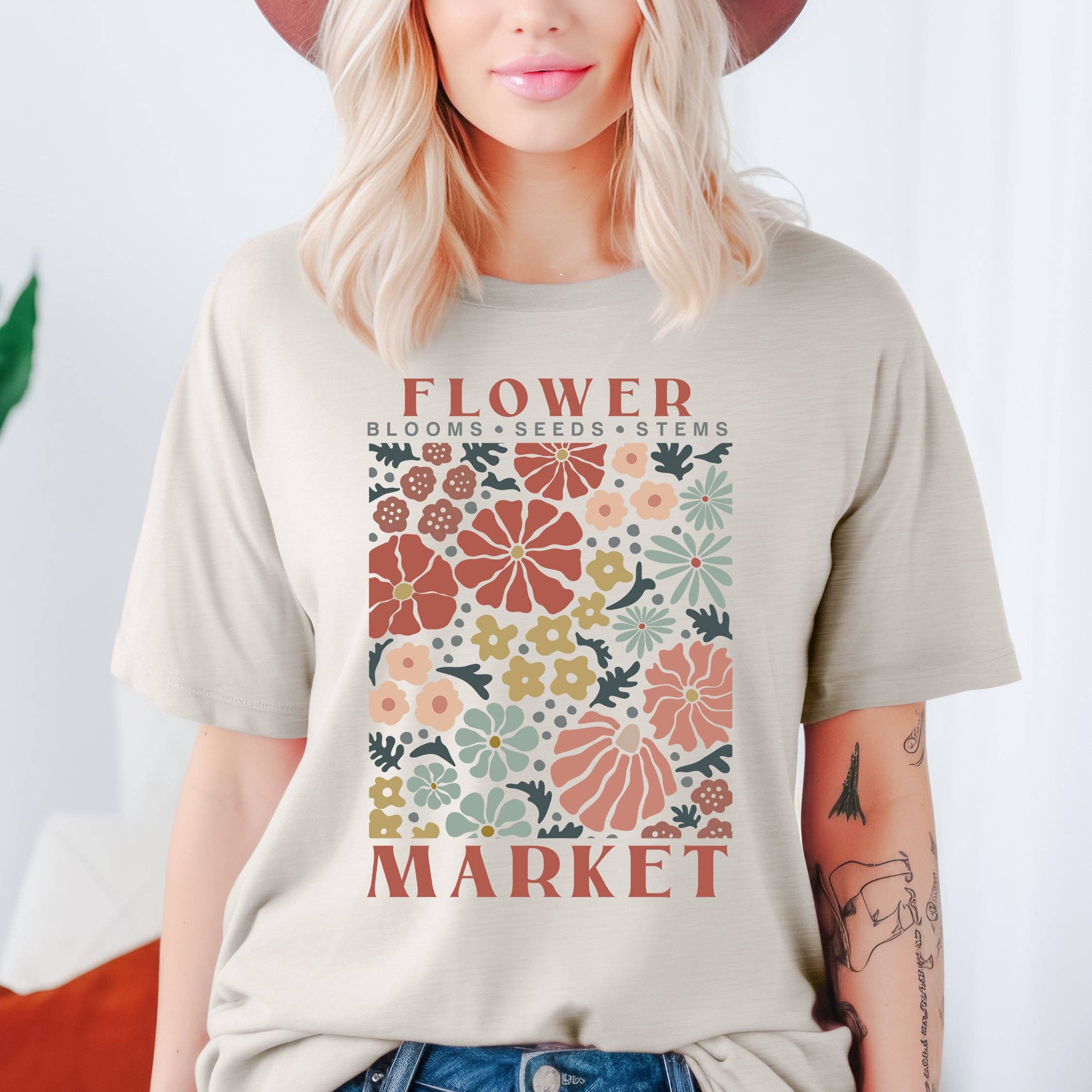 Flower Market Tee | XS-2XL