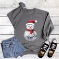 Christmas Disco Snowman Sweatshirt