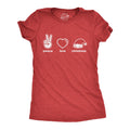 Peace Love Christmas Women's T Shirt
