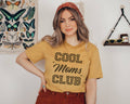 Cool Moms Club Checker Graphic Tee | Mama Tee