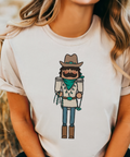 Turquoise Nutcracker- Christmas Sweatshirt or Tee