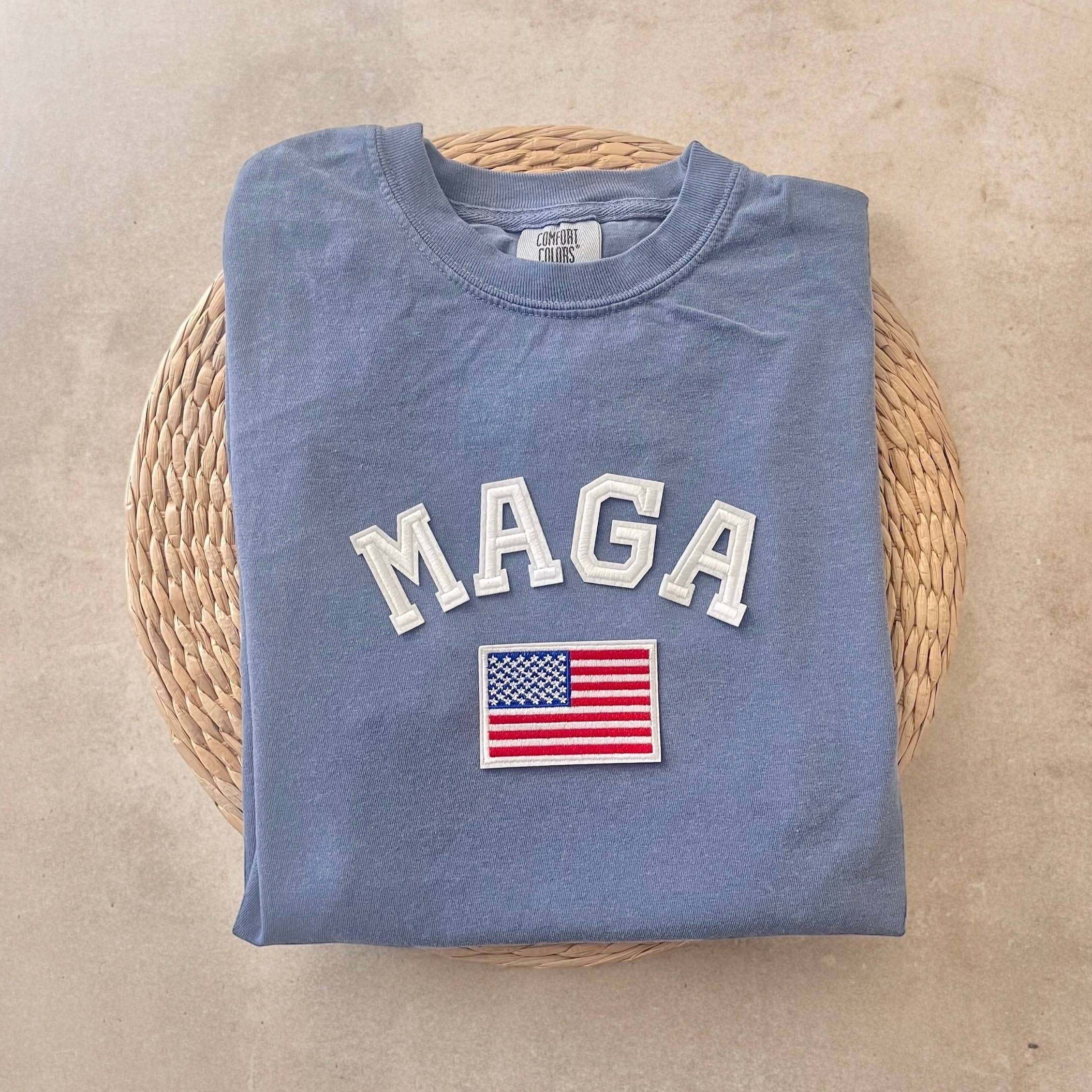 Comfort Colors Trump Maga Shirt, Make America Great Again