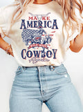 Make America Cowboy Again Graphic T Shirts