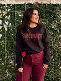Sweetheart Crewneck Sweatshirt, Valentine's Day Metal Tee
