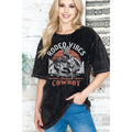 Rodeo Vibe-  Unisex Oversized Mineral Wash