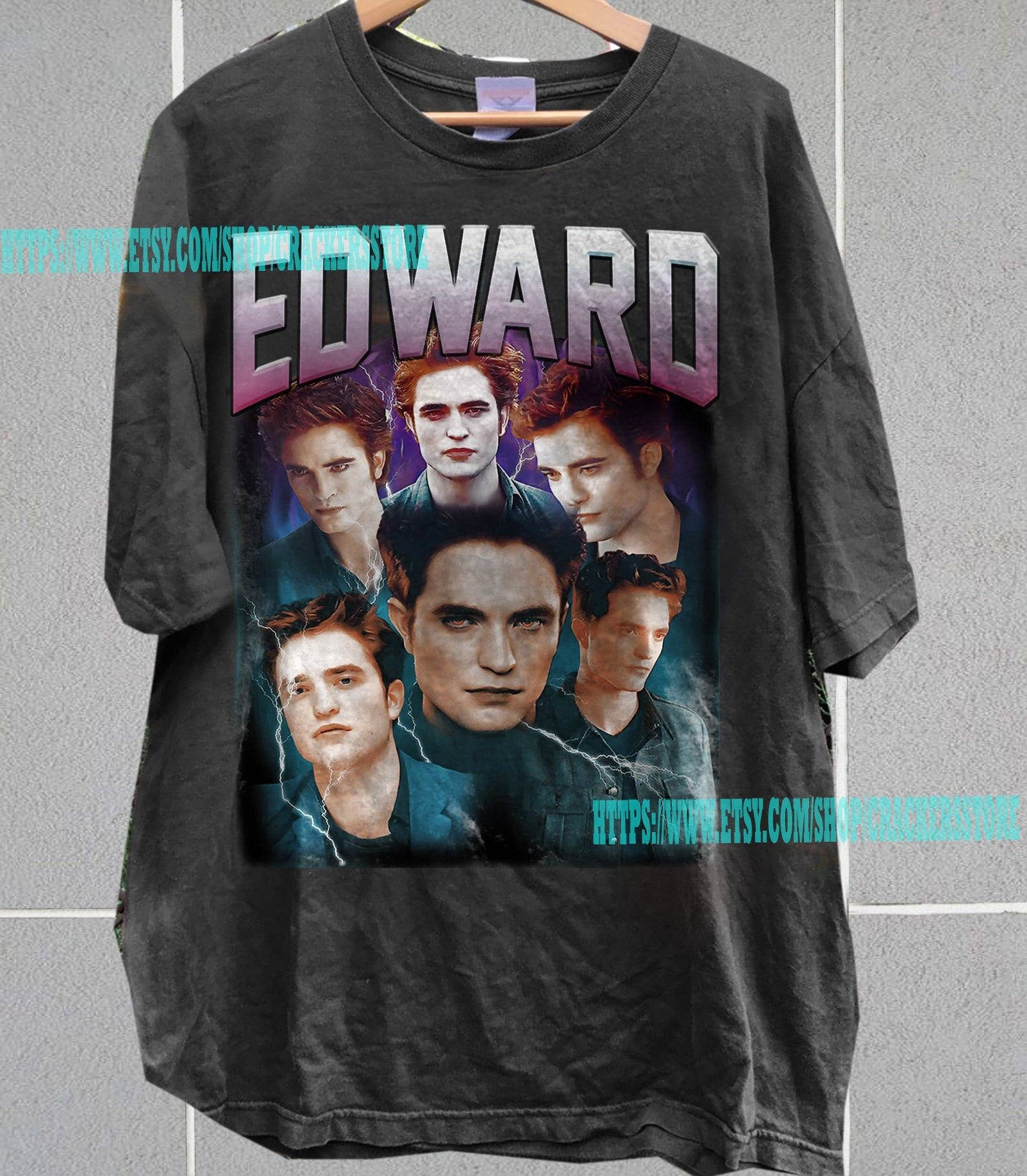 Edward Cullen Vs. Jacob Team Shirt Robert Pattinson Edition