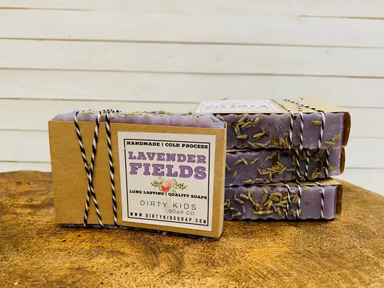 Lavender Fields Soap Bar / Cold Process / Moisturizing