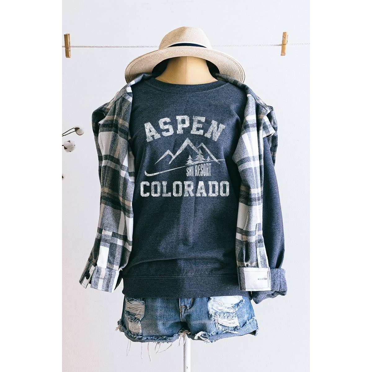 Ski Resort Graphic Sweatshirts