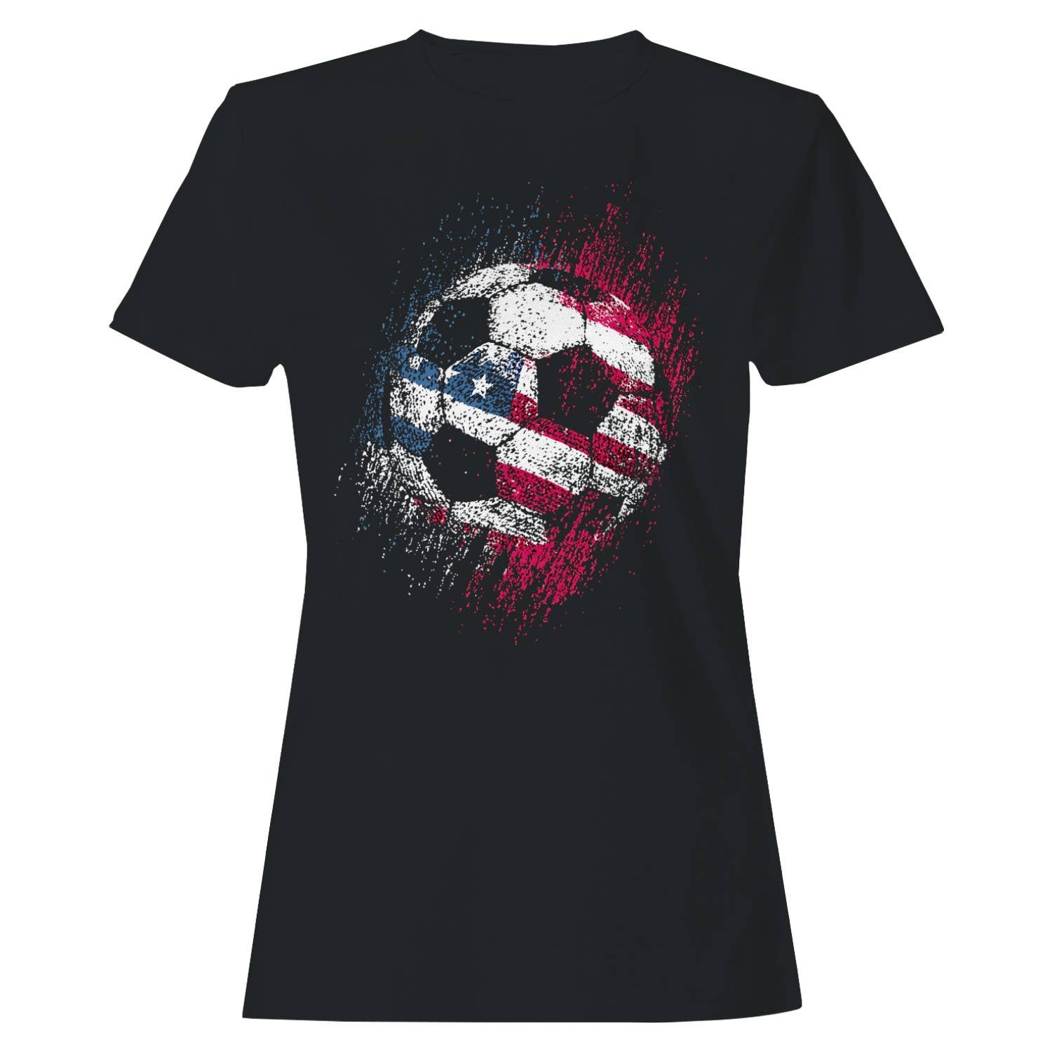 American Soccer Ball  Women's T-Shirt