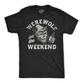 Werewolf On the Weekend Men's T Shirt