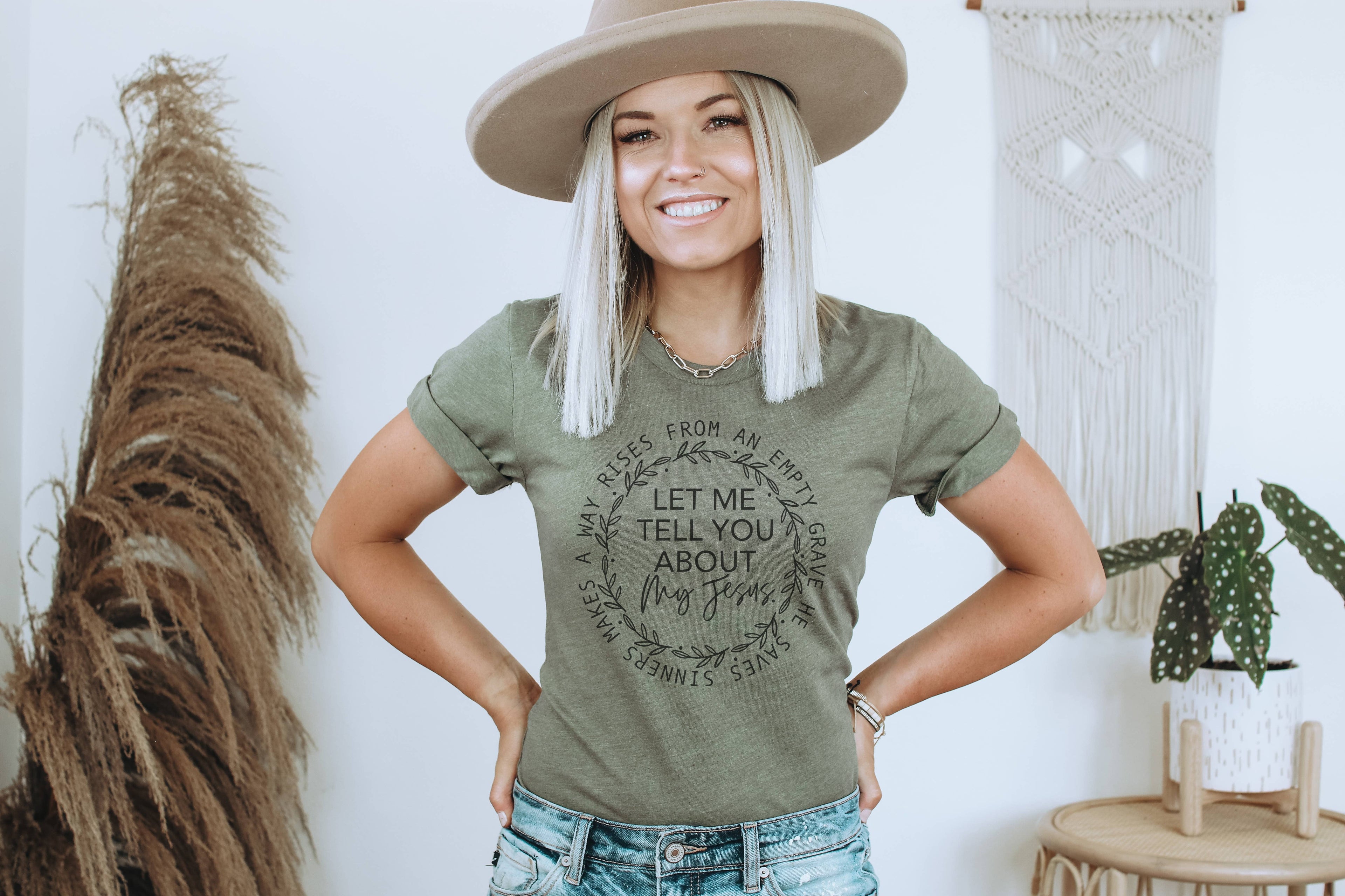 Let Me Tell You About My Jesus | Christian Tshirt