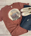 Pogue Life Bleached T-Shirt - Outer Banks Vibe Graphic Tee
