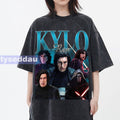 Kylo Ren Retro 90's Graphic T-Shirt – Vintage Style