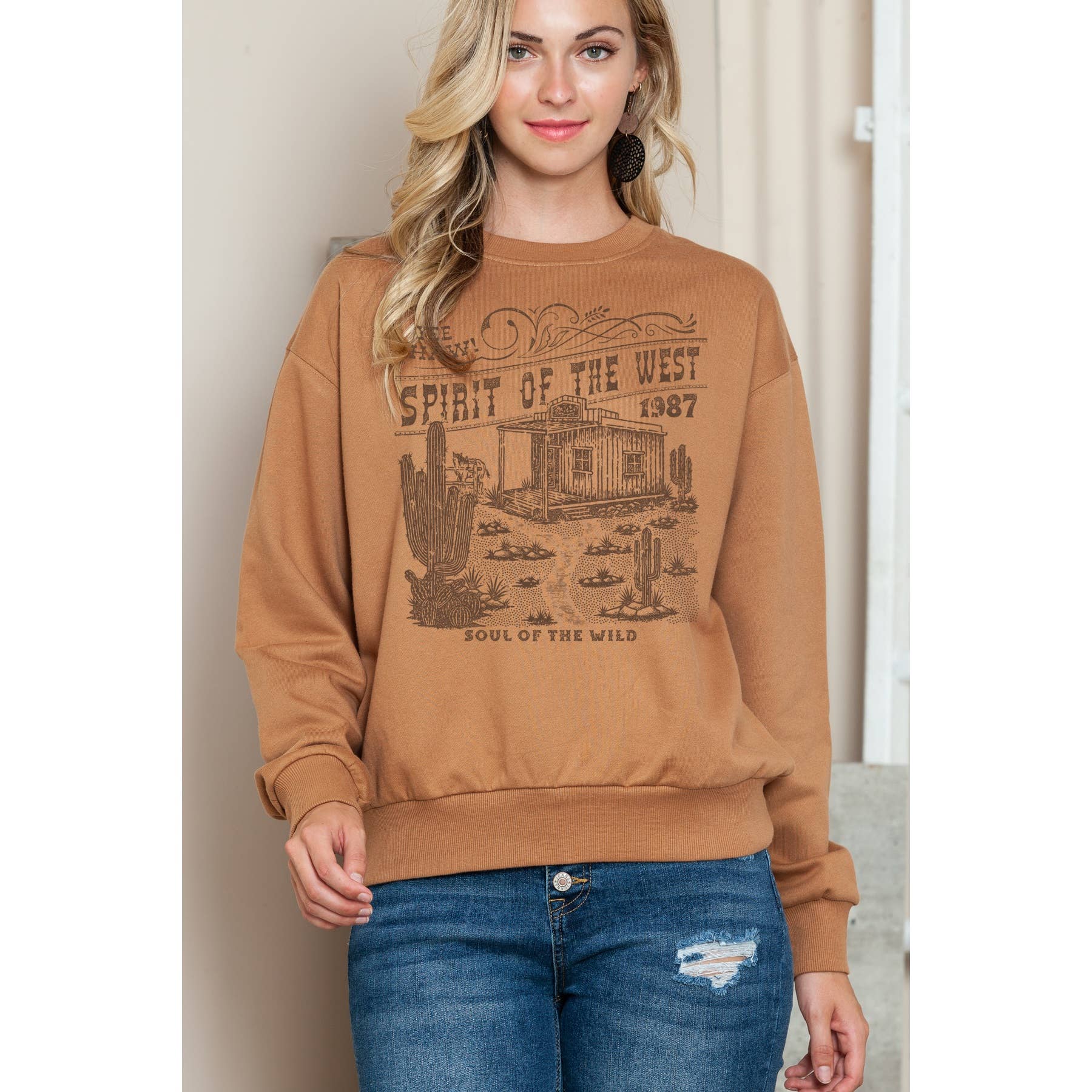 Spirit of the West 1987 Crewneck Sweater